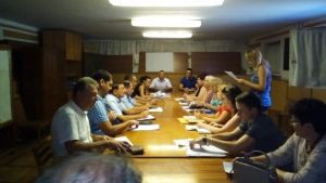 21.08.2019 року відбулося засідання районного штабу з питань підготовки і забезпечення сталого функціонування господарського комплексу та об&rsquo;єктів соціально-культурного призначення