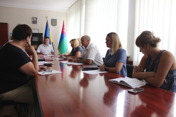 23 липня проведено оперативну нараду з керівниками структурних підрозділів адміністрації, установ та організацій району.