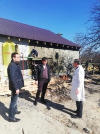 Інспекція будівництва медамбулаторії в смт. Кожанка