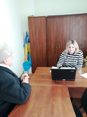 Відбувся прийом громадян управлінням соціального захисту населення