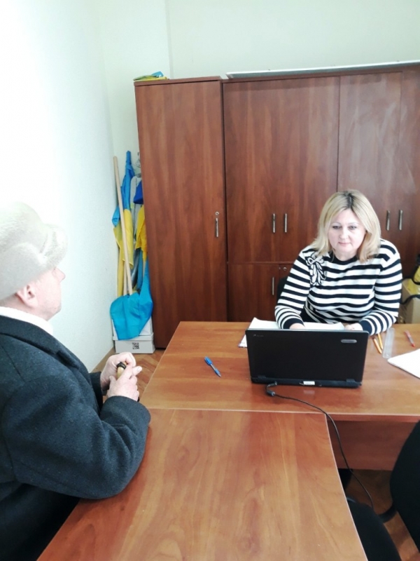 Відбувся прийом громадян управлінням соціального захисту населення