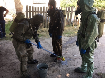 Масштабні командно-штабні навчання у Фастівському районі.