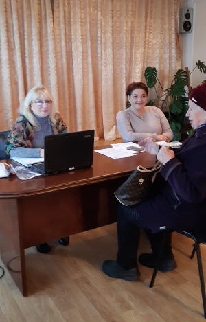 21 листопада гол. спеціалістом відділу прийому громадян управління соц. захисту населення здійснено прийом громадян на віддаленому робочому місці в селищі Борова.