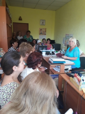 11 липня було проведено семінар-нараду з соціальними працівниками центру соціального обслуговування