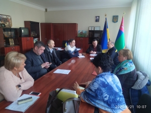 21 січня 2020 року проведено нараду   з головами сільських рад з питань функціонування та утримання місцевої пожежної охорони (МПО) в населених пунктах району.