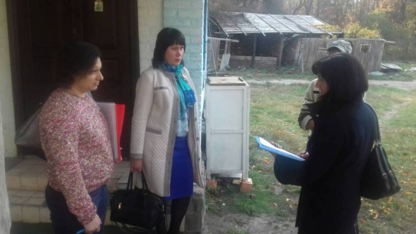 22 жовтня було здійснено черговий виїзд мобільної групи з надання практичної допомоги сім'ям, які опинилися у складних життєвих обставинах у село Веприк.