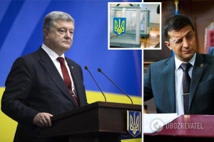 Порошенко та Зеленський - лідери президентських перегонів