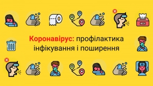 Коронавірус: профілактика інфікування і поширення