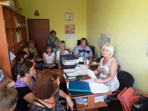 28 серпня директор територіального центру соціального обслуговування провела семінар &ndash; нараду з соціальними робітниками