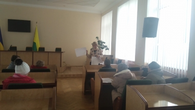 Нарада з членами комісій виборчих дільниць