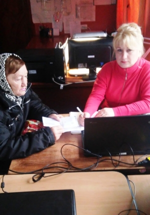 Відбувся прийом громадян управлінням соціального захисту населення