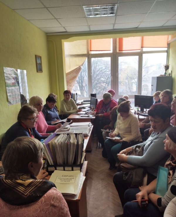 13&nbsp;листопада директор територіального центру соціального обслуговування провела семінар-нараду з соціальними робітниками центру
